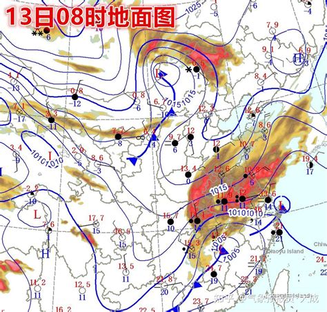 地面圖|地面天气图